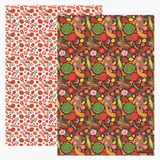 HEIRLOOM GARDEN | Double Sided Wrapping Paper