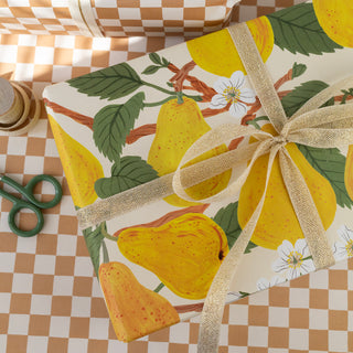 PEAR ORCHARD | Double Sided Wrapping Paper - Botanica Paper Co.®