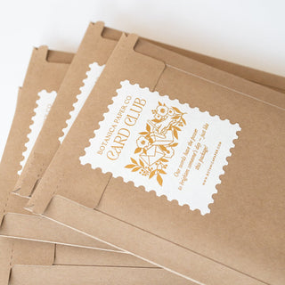 CARD CLUB MONTHLY SUBSCRIPTION - Botanica Paper Co.®