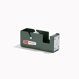 A dark green metal card reader or swatch holder with a white mesh roller, featuring a red and white 'pennant Leader' logo on the front and a silver metal side plate, shown on a clean white background.