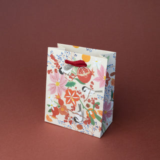 WINTER CHICKADEES | SMALL GIFT BAG - Botanica Paper Co.®