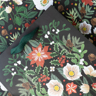 WINTER BOTANICALS | MEDIUM GIFT BAG - Botanica Paper Co.®