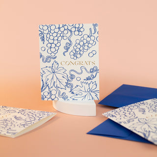 GRAPES | Congratulations Card - Botanica Paper Co.®