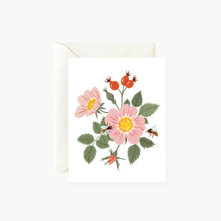 DOG ROSE | greeting card - Botanica Paper Co.®
