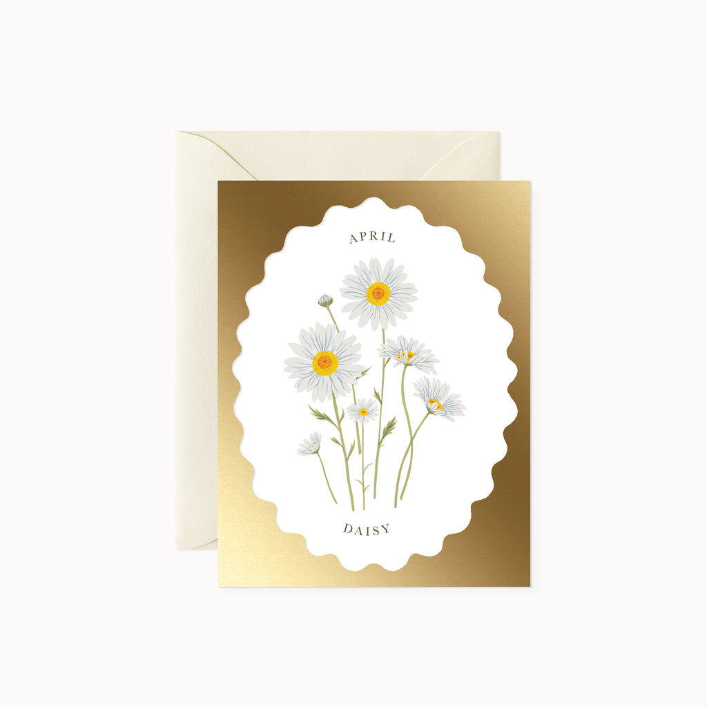 BIRTH MONTH FLOWER | APRIL | greeting card – Botanica Paper Co.®