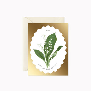 BIRTH MONTH FLOWER | MAY | greeting card - Botanica Paper Co.®