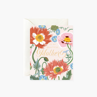 BEAUTIFUL MOTHER | Mother's Day card - Botanica Paper Co.®