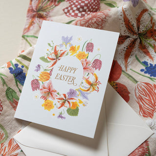 FLORA HAPPY EASTER | Greeting Card - Botanica Paper Co.®