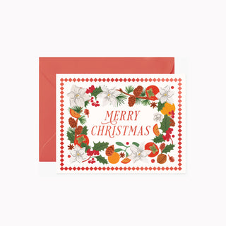 MERRY CHRISTMAS FLORA | greeting card - Botanica Paper Co.®