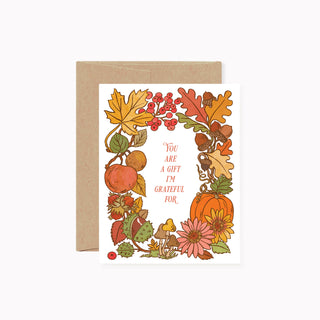 YOU ARE A GIFT | greeting card - Botanica Paper Co.®
