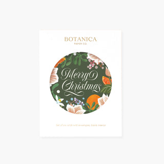 Winter Flora Greeting Card Set illustrated by Oana Befort for Botanica Paper Co.