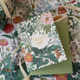 WELCOME BABY | greeting card - Botanica Paper Co.®
