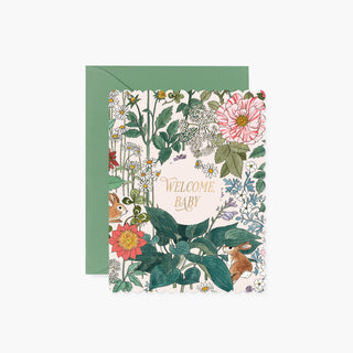 WELCOME BABY | greeting card - Botanica Paper Co.®