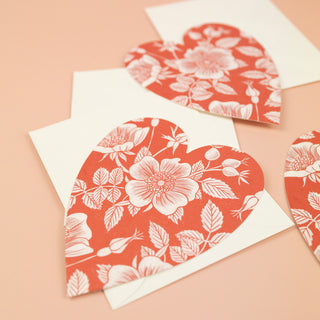 ROSE HEART | Valentine's Day card - Botanica Paper Co.®