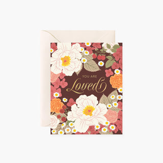 YOU ARE LOVED | greeting card - Botanica Paper Co.®