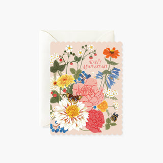 FLORA HAPPY ANNIVERSARY | greeting card - Botanica Paper Co.®