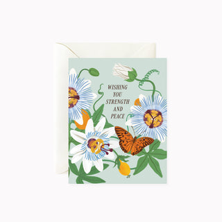 STRENGTH & PEACE | greeting card - Botanica Paper Co.®