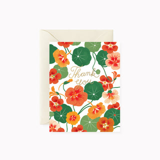 NASTURTIUM | Thank You Card