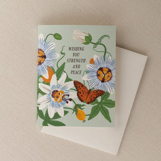 STRENGTH & PEACE | greeting card - Botanica Paper Co.®