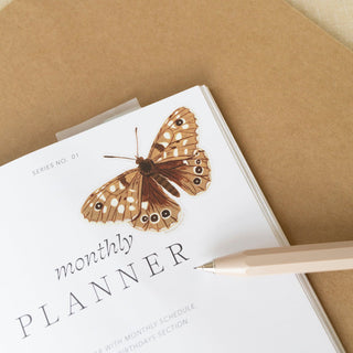 BUTTERFLY | CLEAR VINYL STICKER - Botanica Paper Co.®