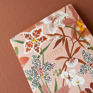 ORCHIDS | SOFT - COVER NOTEBOOK - Botanica Paper Co.®