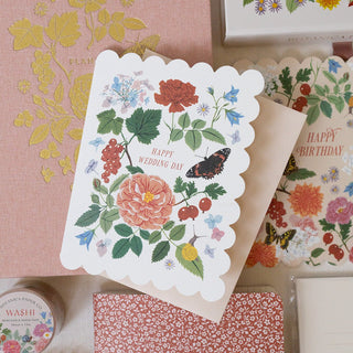 REVERIE HAPPY WEDDING DAY | greeting card - Botanica Paper Co.®