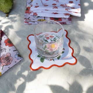 BOTANIST | LINEN COASTERS, SET OF 4 - Botanica Paper Co.®