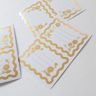 FLORA | DECORATIVE LABELS, PACK OF 6 - Botanica Paper Co.®