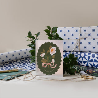 CELEBRATING STARS | Double Sided Wrapping Paper - Botanica Paper Co.®