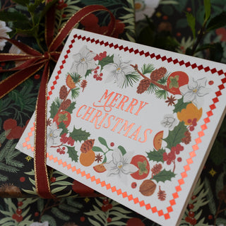 MERRY CHRISTMAS FLORA | greeting card - Botanica Paper Co.®