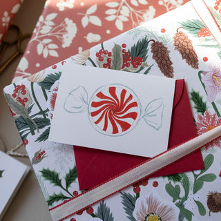 CHRISTMAS CANDY | mini card - Botanica Paper Co.®