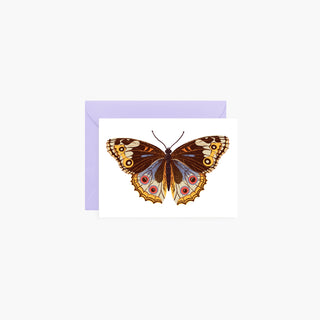 Mini butterfly card with lilac mini envelope