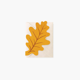 OAK LEAF | mini card - Botanica Paper Co.®