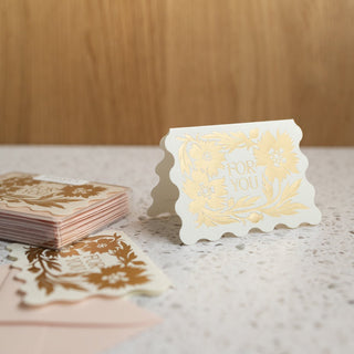 GOLD POPPY | Mini Boxed Cards of 8 - Botanica Paper Co.®