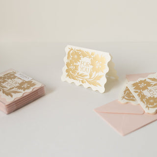 GOLD POPPY | Mini Boxed Cards of 8 - Botanica Paper Co.®