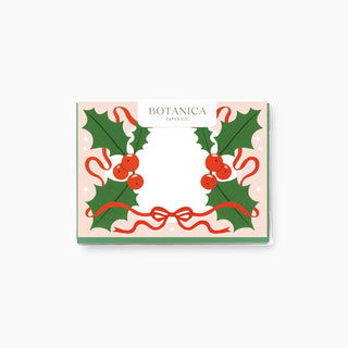 CHRISTMAS HOLLY | mini boxed cards of 8 - Botanica Paper Co.®