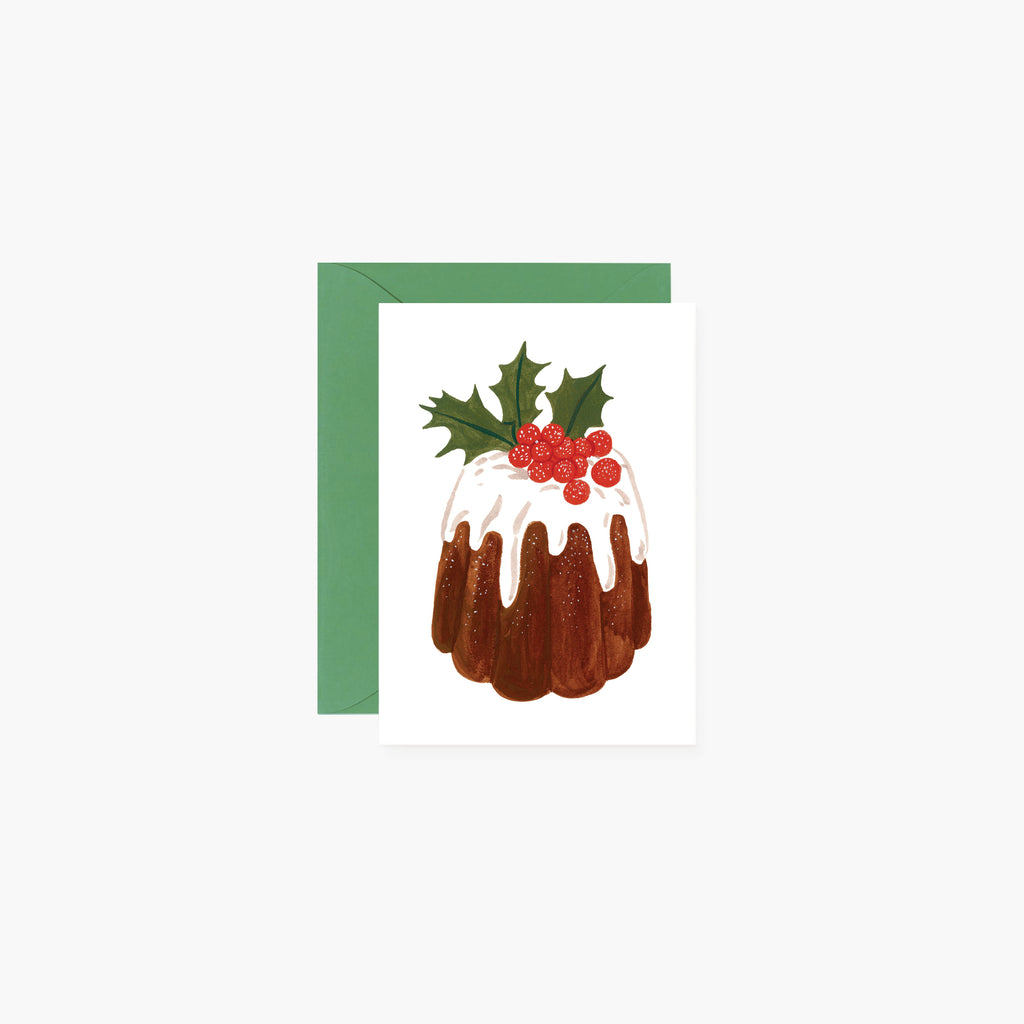 CHRISTMAS CAKE | mini card - Botanica Paper Co.®