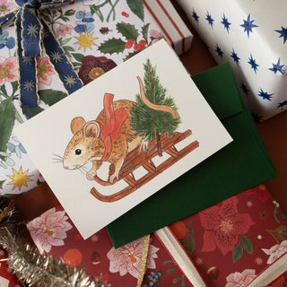 MOUSE AND SLAY | A1 greeting card