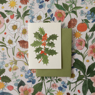 HOLLY | Mini holiday card