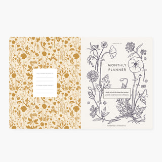 HERBARIUM | Undated Monthly Planner