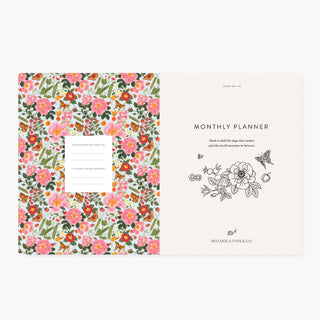 GARDEN VASE | Undated Monthly Planner