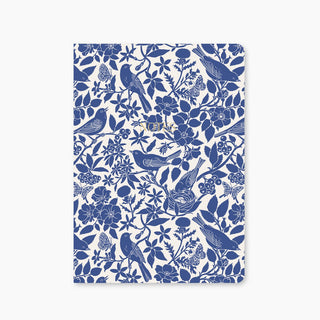 BLUE BIRDS | SOFT - COVER NOTEBOOK - Botanica Paper Co.®