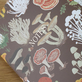 MUSHROOMS | SOFT - COVER NOTEBOOK - Botanica Paper Co.®