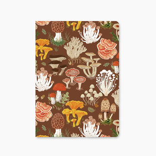 MUSHROOMS | SOFT - COVER NOTEBOOK - Botanica Paper Co.®