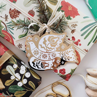 PEACE DOVE ORNAMENT - Botanica Paper Co.®