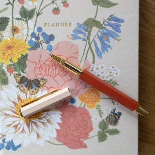 ROSE TERRACOTTA | ROLLERBALL PEN - Botanica Paper Co.®