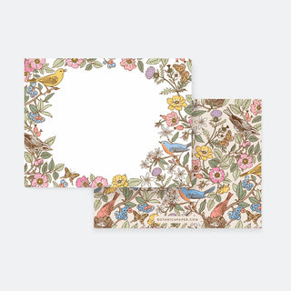 SONGBIRDS Notecards | Set of 4 - Botanica Paper Co.®