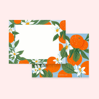 MANDARIN Notecards | Set of 4 - Botanica Paper Co.®
