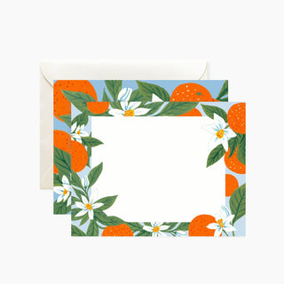 MANDARIN Notecards | Set of 4 - Botanica Paper Co.®