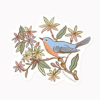 BLUEBIRD| VINYL STICKER - Botanica Paper Co.®